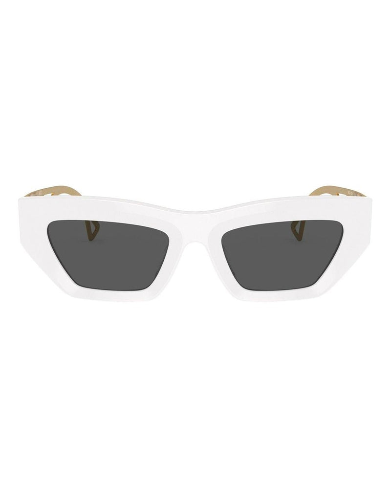 Versace White Acetate Sunglasses Glam Steals
