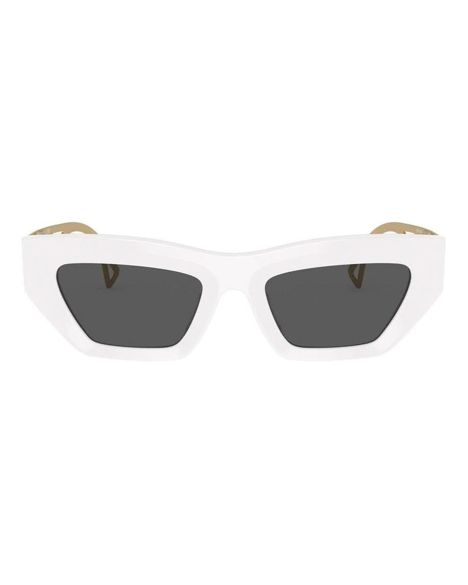 Versace White Acetate Sunglasses Glam Steals