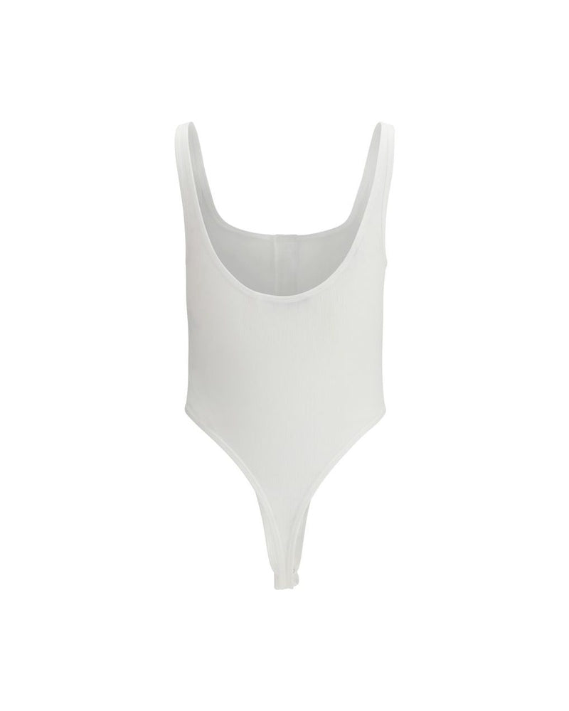 Versace White Cotton Bodysuits 