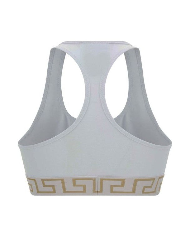 Versace White Cotton Bra