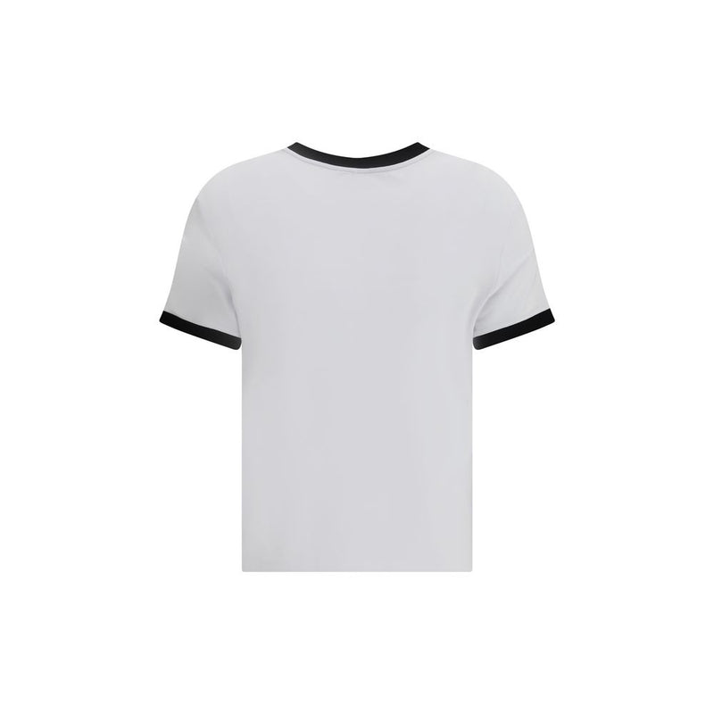 Versace White Viscose T-shirt Glam Steals