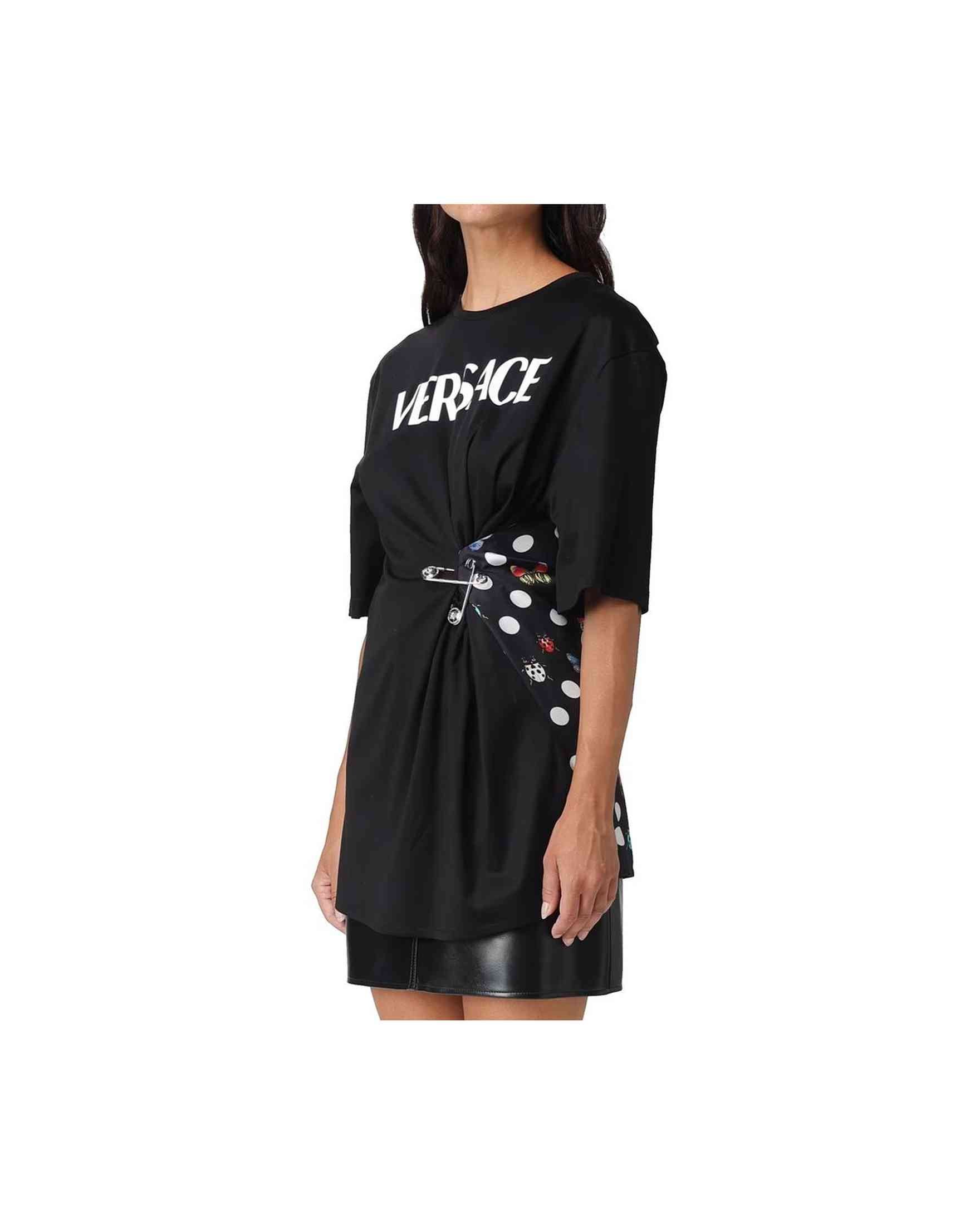 Versace X Dua Lipa Butterfly Print T-Shirt Glam Steals