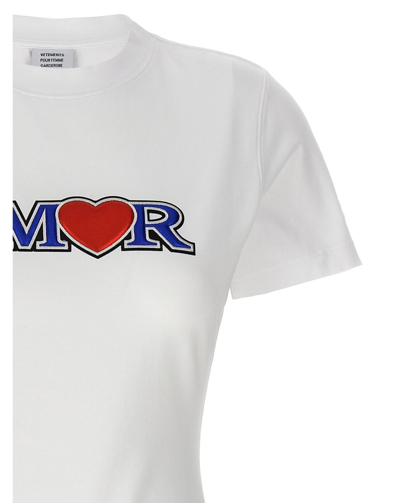 Vetements Amor T-shirt Glam Steals