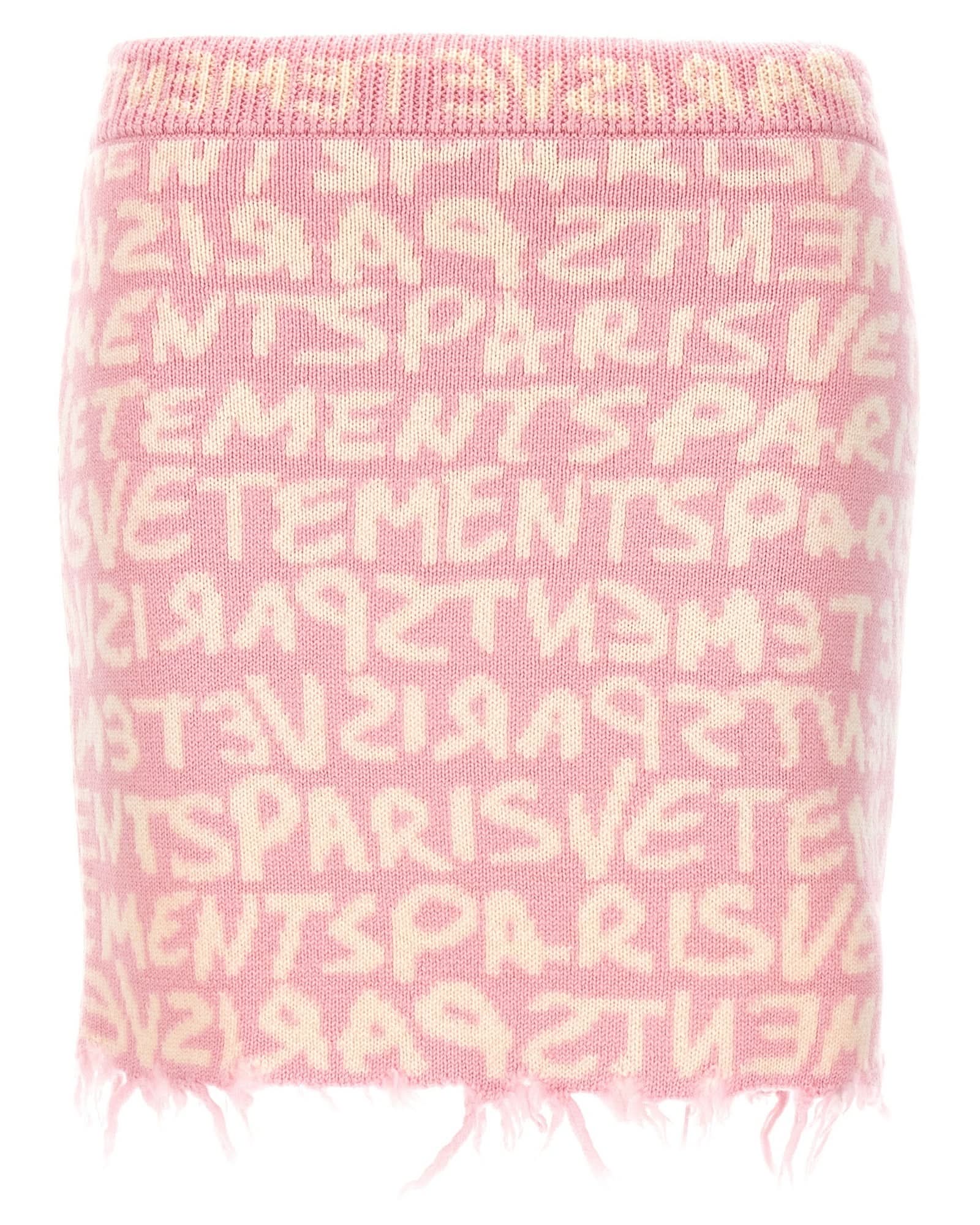 Vetements Graffiti Monogram Skirt Glam Steals
