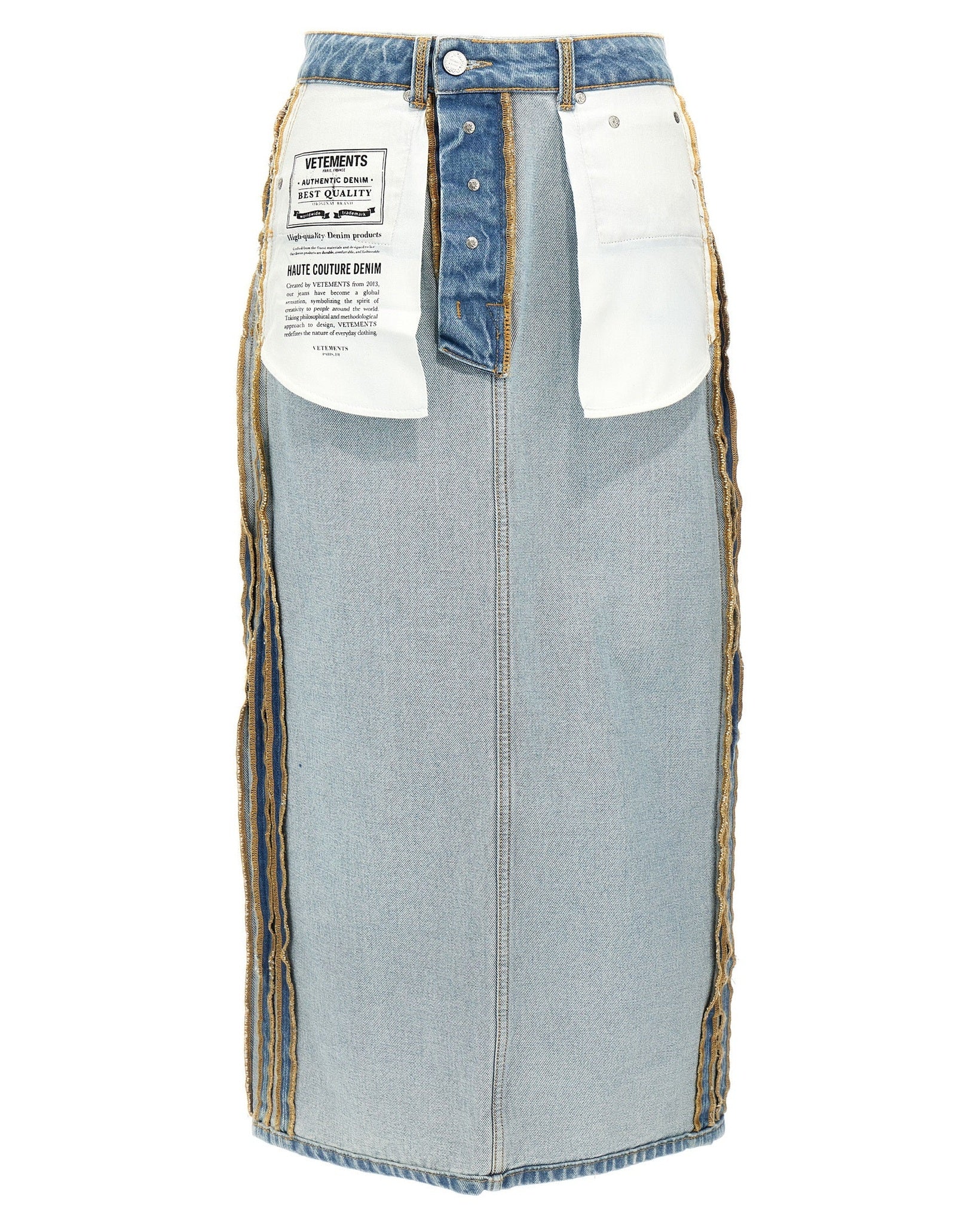 Vetements Inside Out Skirt Glam Steals