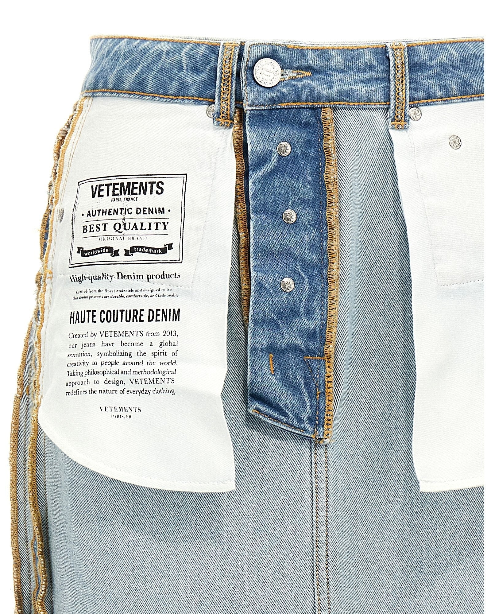 Vetements Inside Out Skirt Glam Steals