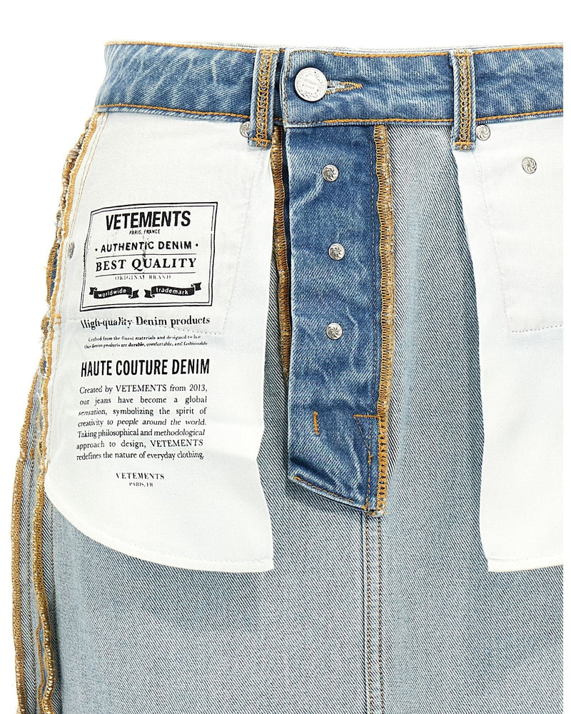 Vetements Inside Out Skirt Glam Steals