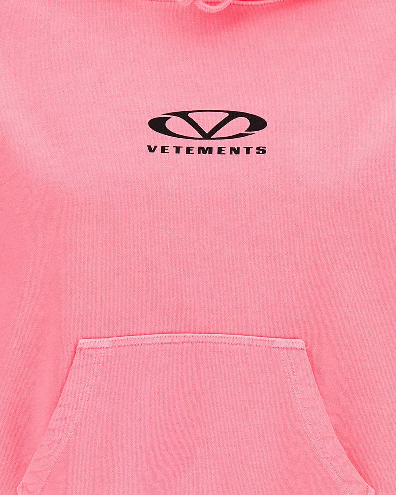 Vetements Oval Logo Hoodie Glam Steals