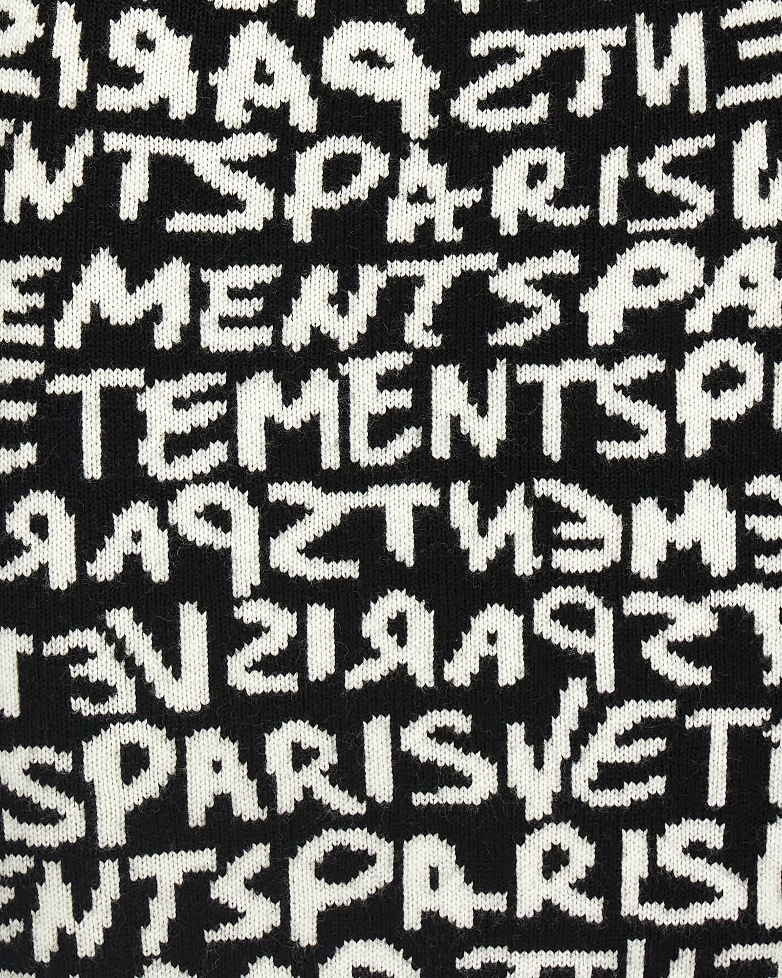 Vetements Paris Monogram Mini Skirt Glam Steals