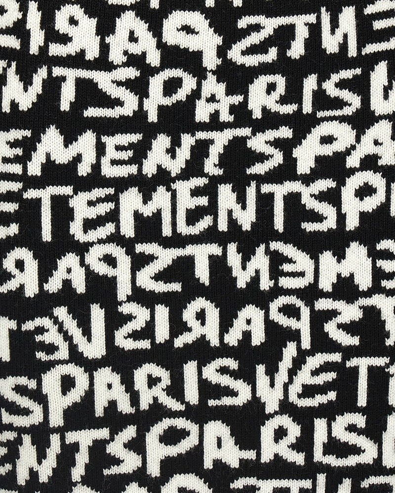 Vetements Paris Monogram Mini Skirt Glam Steals
