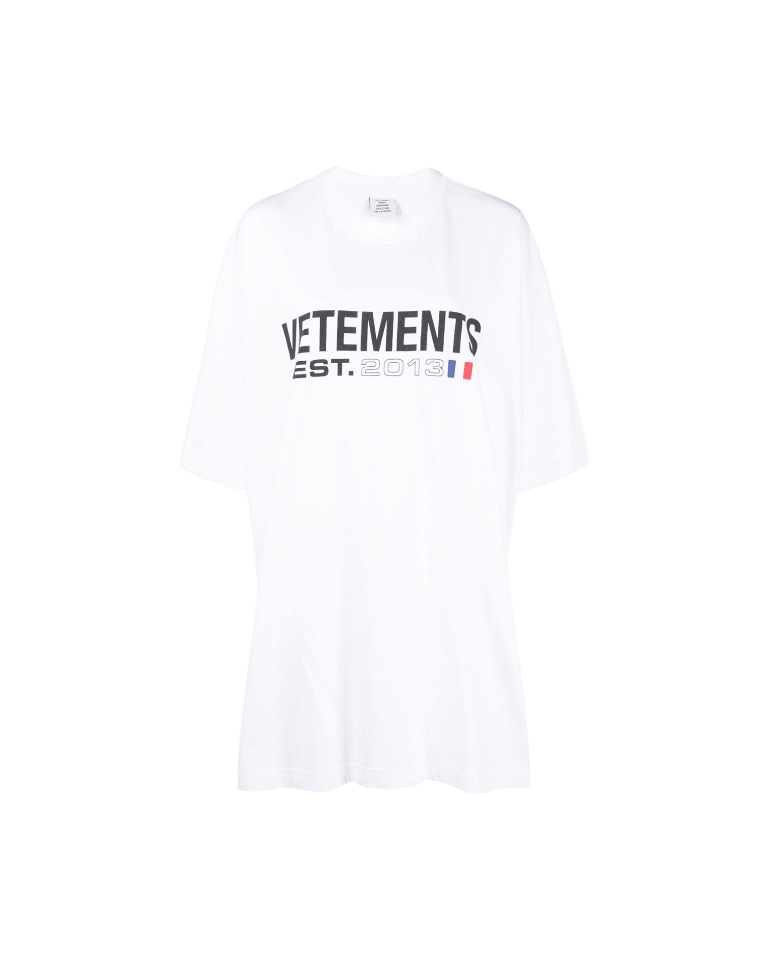 Vetements White T-Shirt Glam Steals