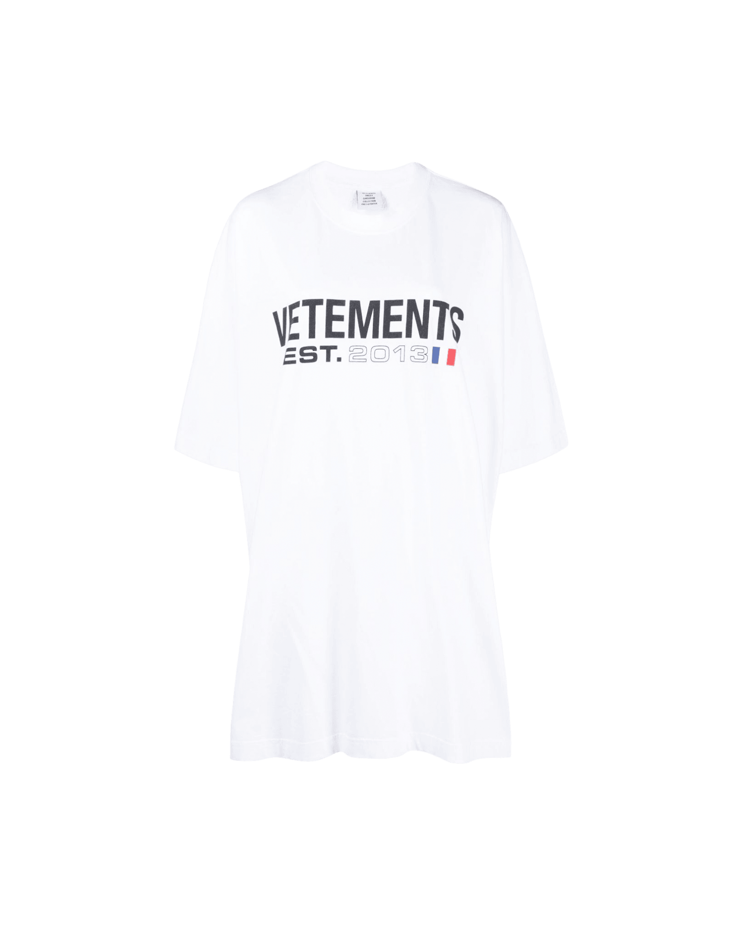 Vetements White T-Shirt Glam Steals