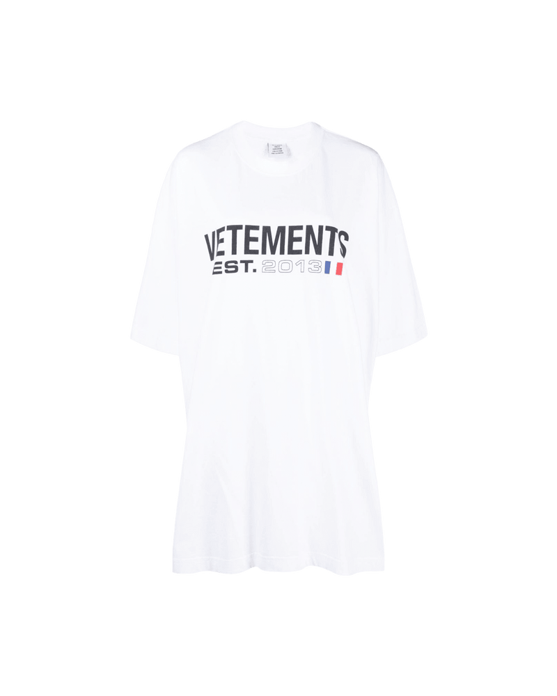 Vetements White T-Shirt T-Shirts