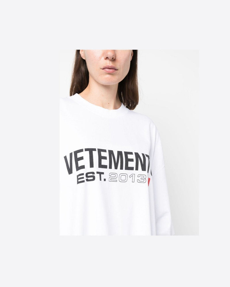 Vetements White T-Shirt T-Shirts