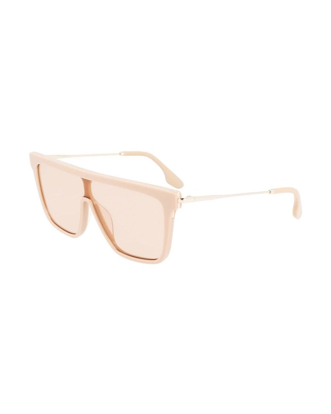 Victoria Beckham Beige Acetate Sunglasses Sunglasses
