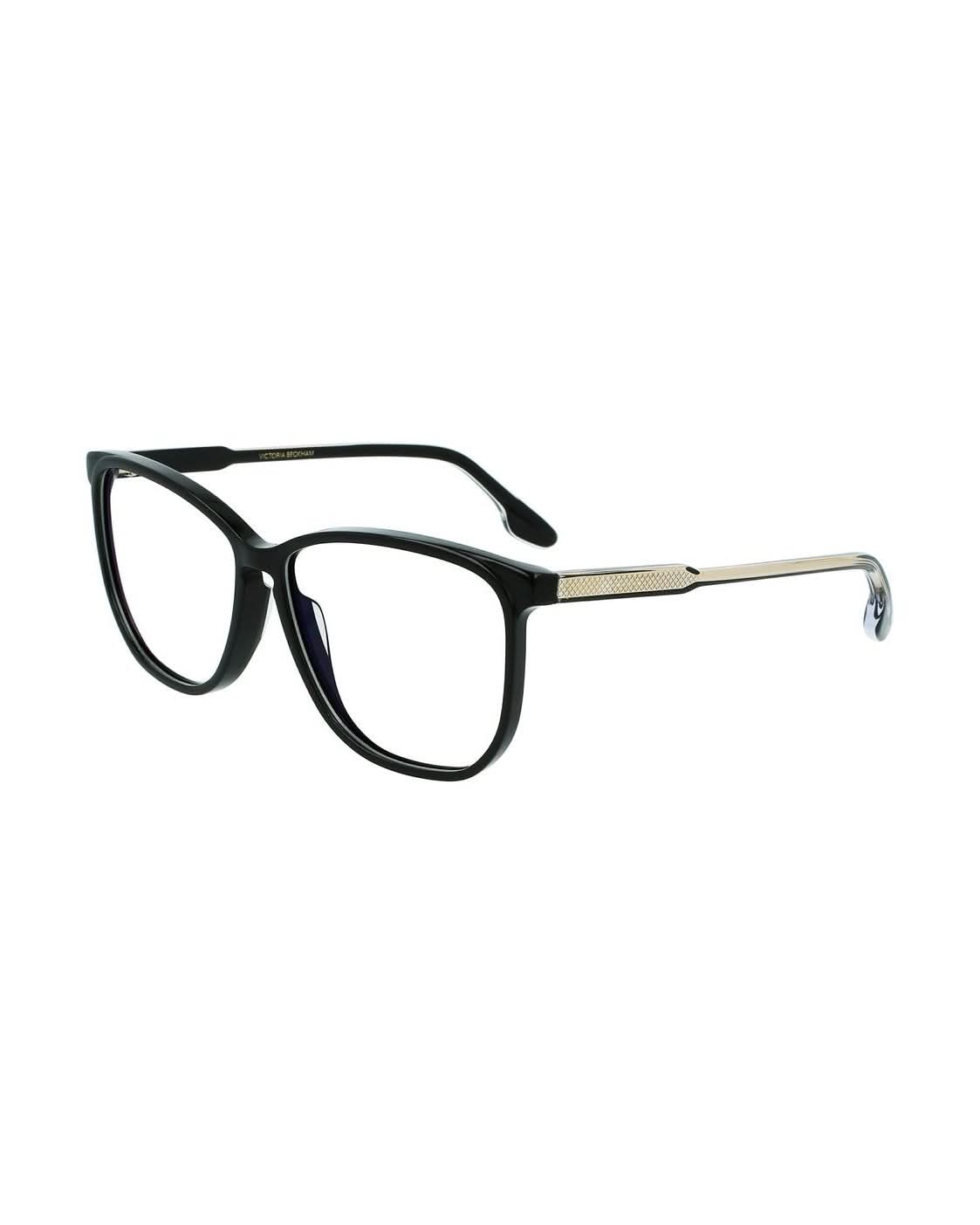 Victoria Beckham Black Acetate Frame Eyeglasses