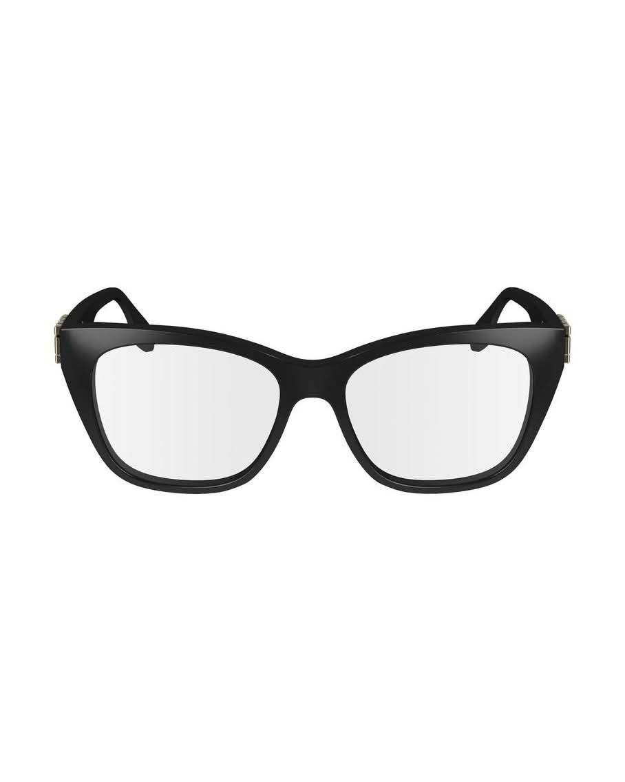 Victoria Beckham Black Acetate Optical Frame Eyeglasses