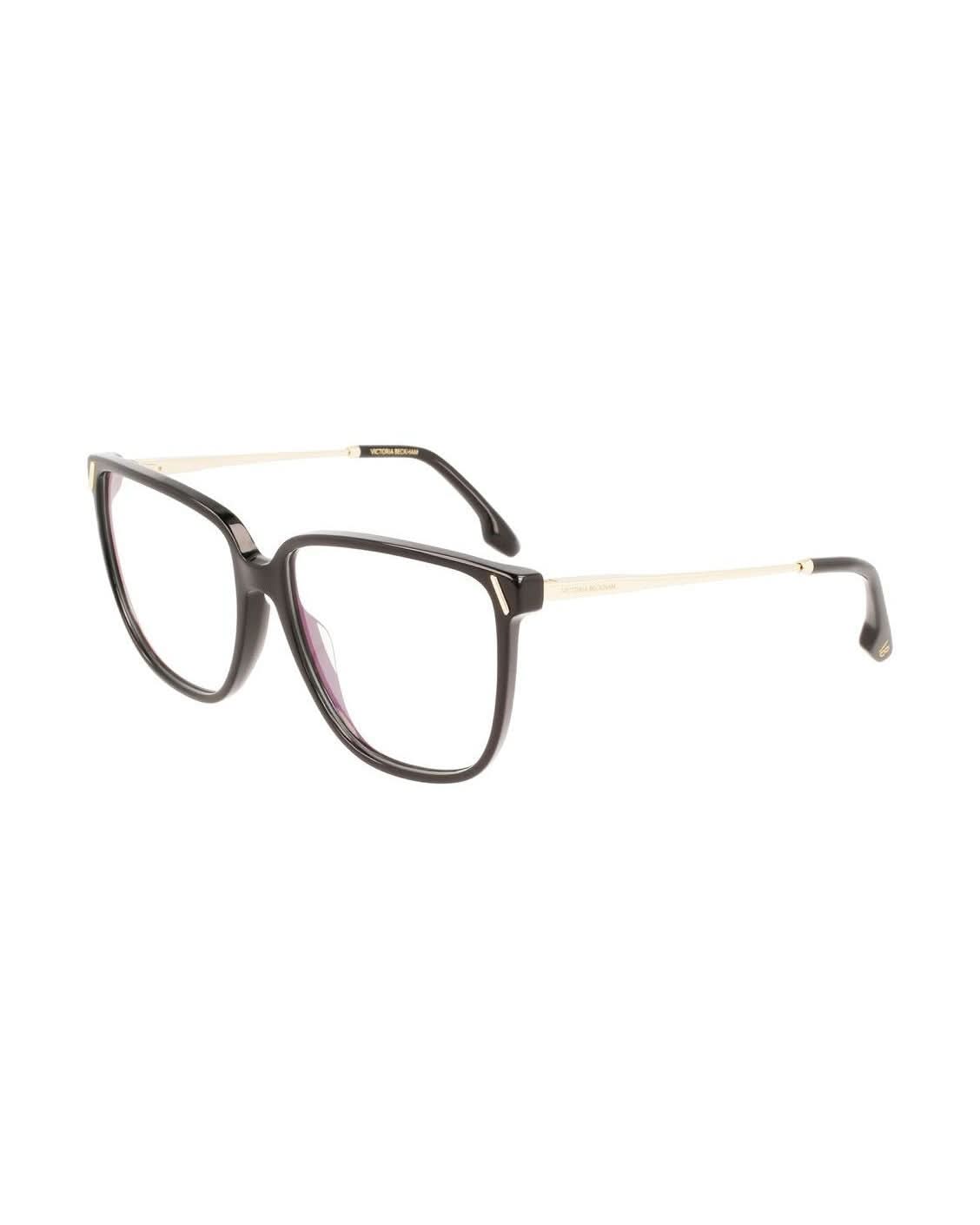 Victoria Beckham Black Acetate Optical Frame Eyeglasses