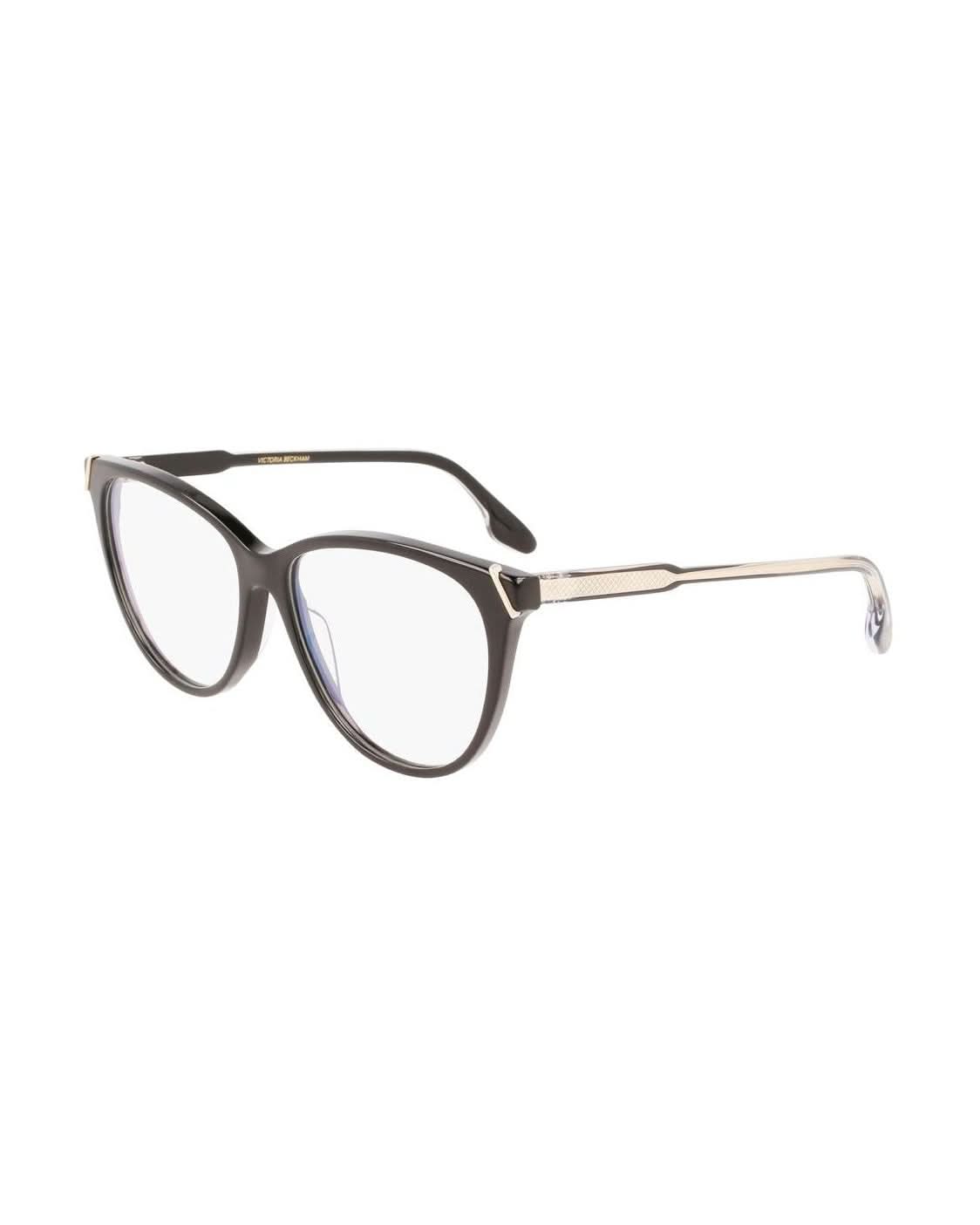 Victoria Beckham Black Acetate Optical Frame Eyeglasses