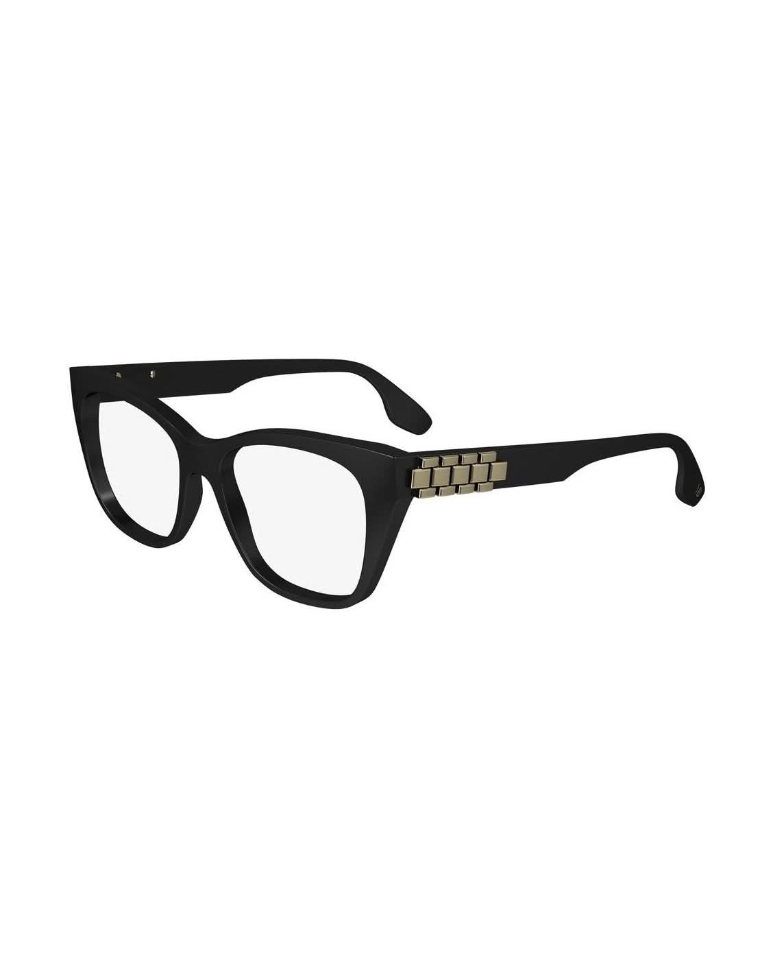 Victoria Beckham Black Acetate Optical Frame Eyeglasses