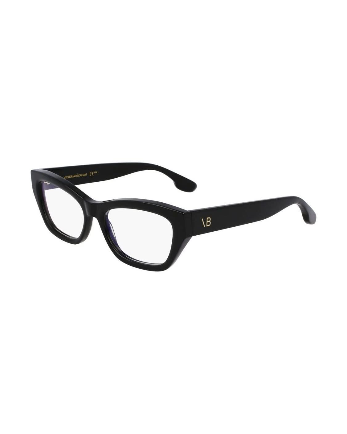 Victoria Beckham Black Acetate Optical Frame Eyeglasses