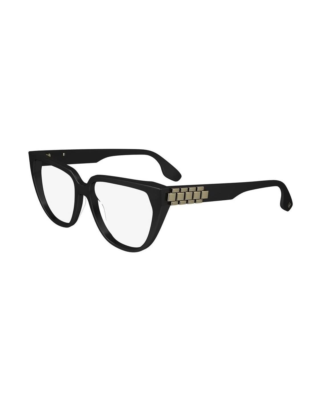 Victoria Beckham Black Acetate Optical Frame Eyeglasses