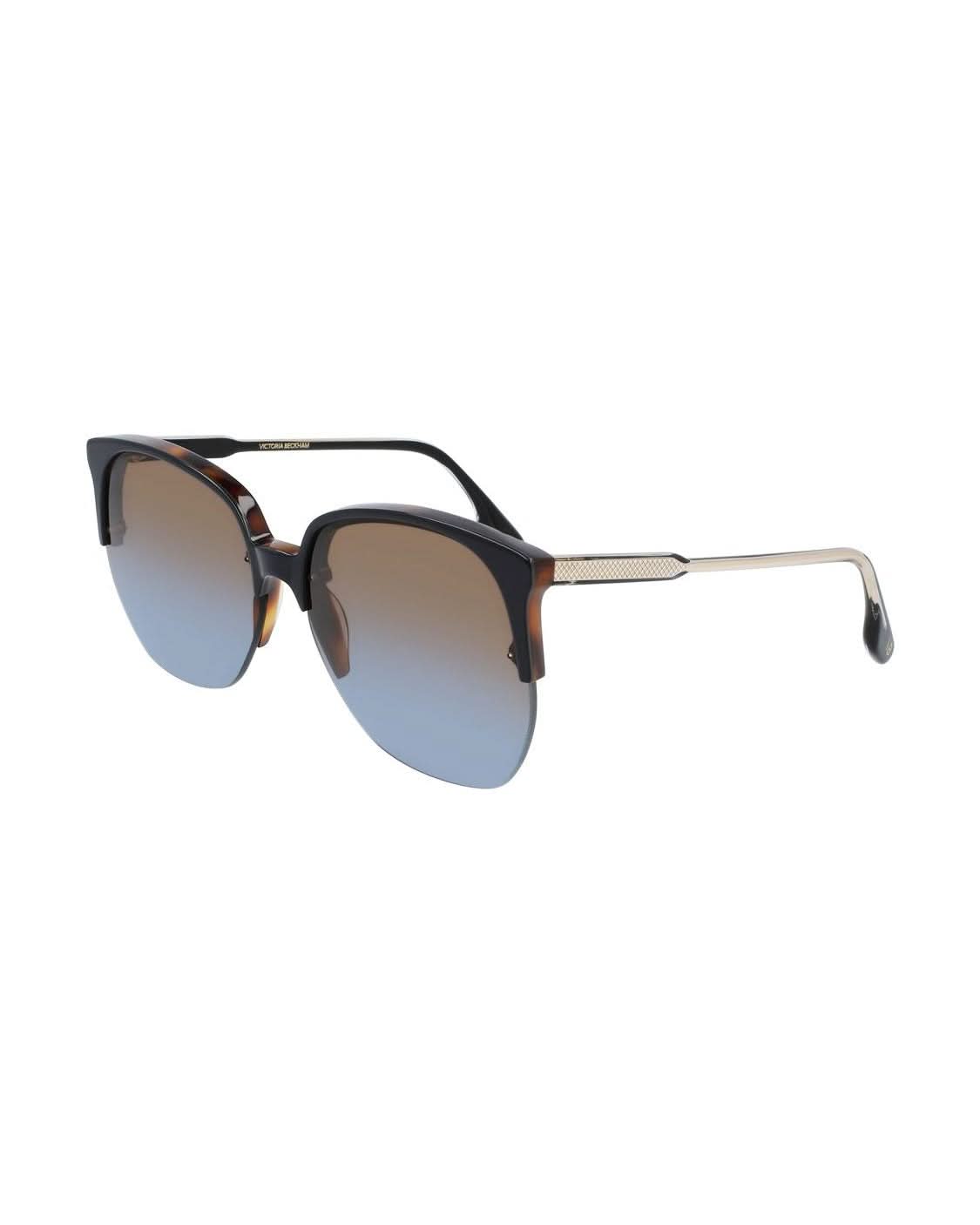 Victoria Beckham Black Acetate Sunglasses Sunglasses