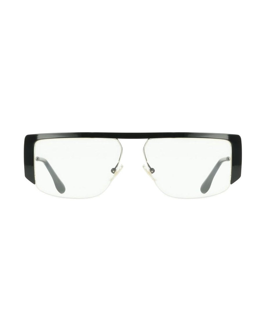 Victoria Beckham Black Metal Sunglasses Sunglasses