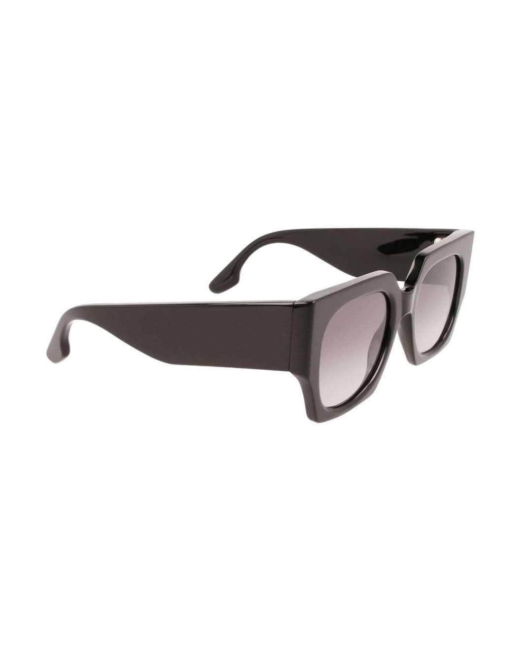 Victoria Beckham Black Plastic Sunglasses 