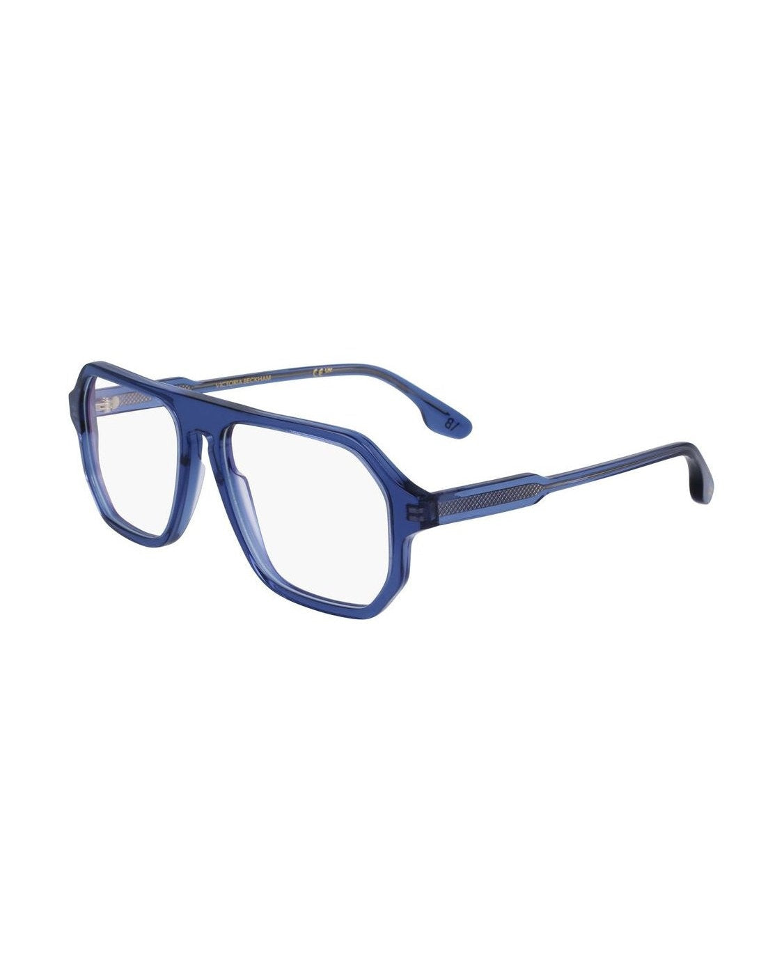 Victoria Beckham Blue Acetate Optical Frame Eyeglasses