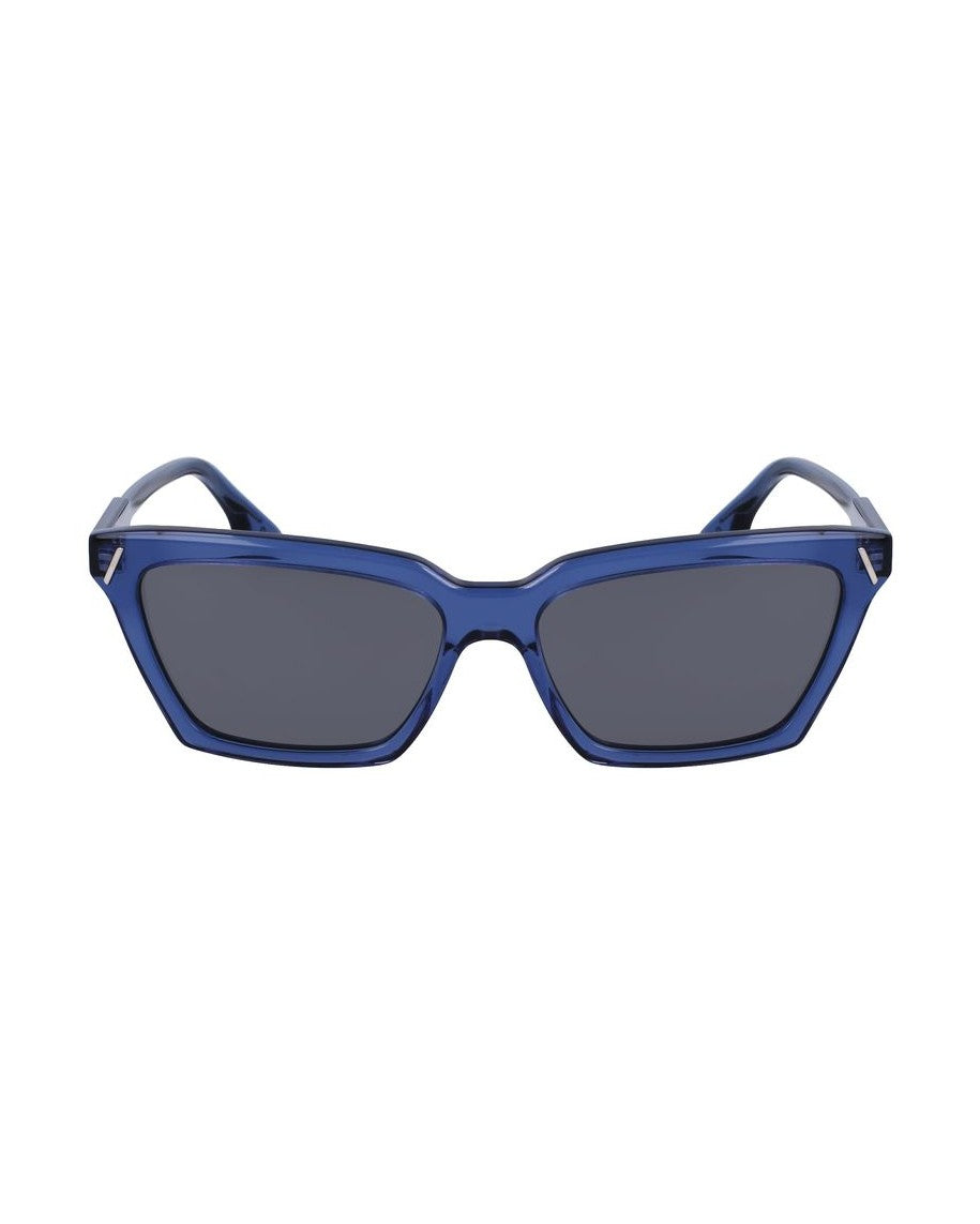 Victoria Beckham Blue Acetate Sunglasses Glam Steals