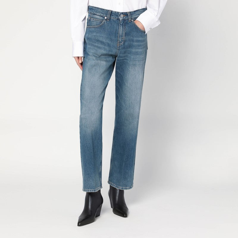 Victoria Beckham Blue Bearnie Jeans in Faded Glam Steals