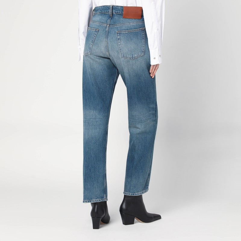 Victoria Beckham Blue Bearnie Jeans in Faded Glam Steals