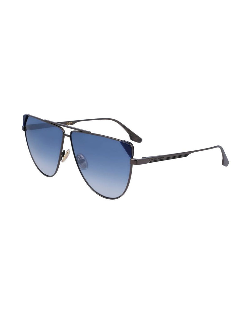 Victoria Beckham Blue Metal Sunglasses Glam Steals