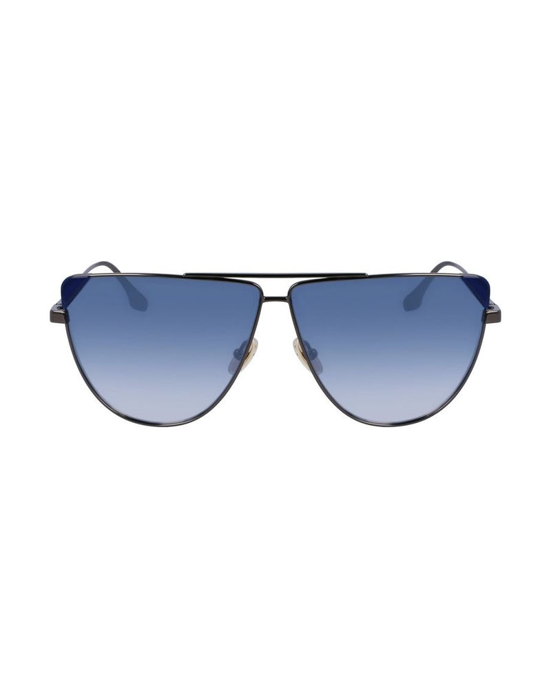 Victoria Beckham Blue Metal Sunglasses Glam Steals