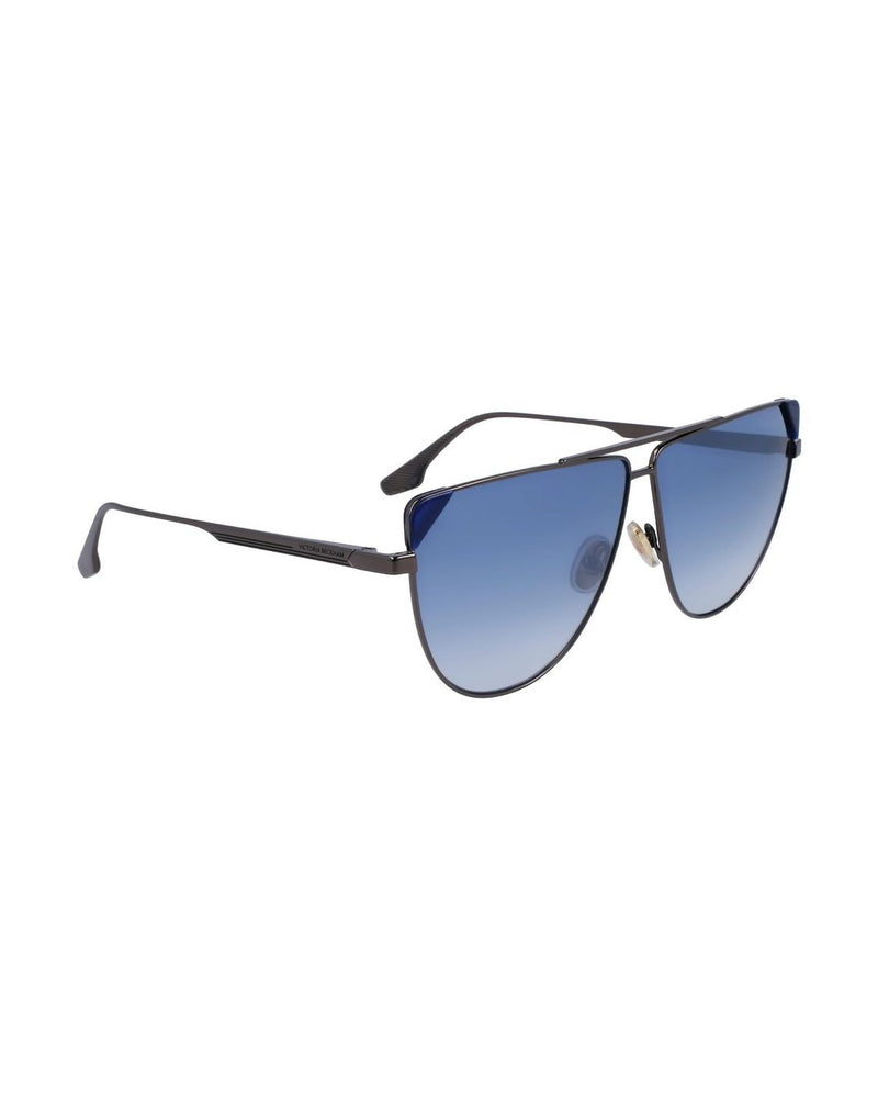 Victoria Beckham Blue Metal Sunglasses Glam Steals