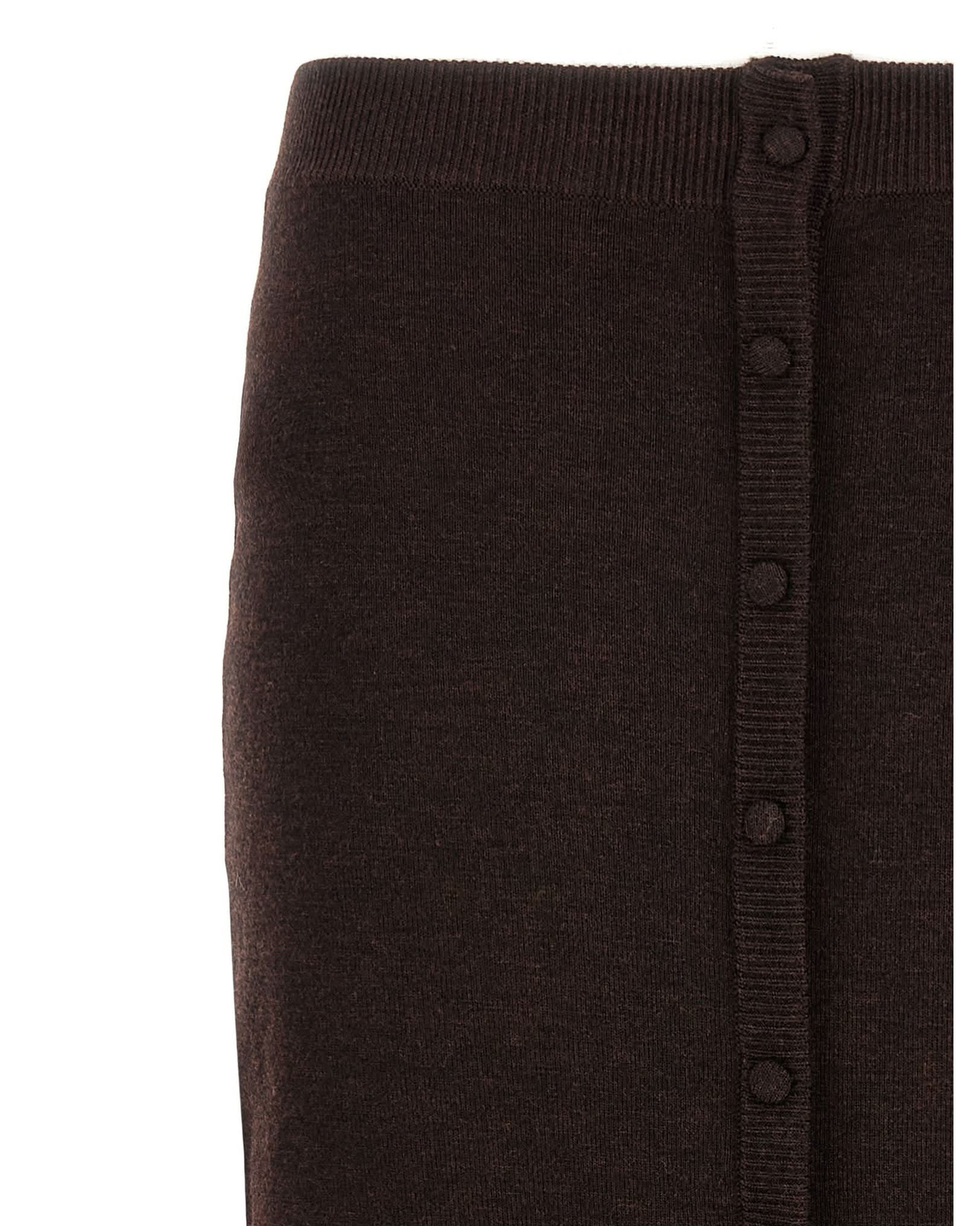Victoria Beckham Bottoni Midi Skirt Glam Steals