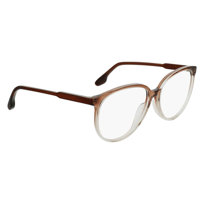 Victoria Beckham Brown Acetate Frame Eyeglasses
