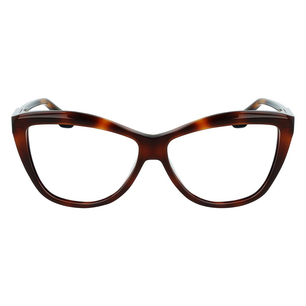 Victoria Beckham Brown Acetate Frame Glam Steals