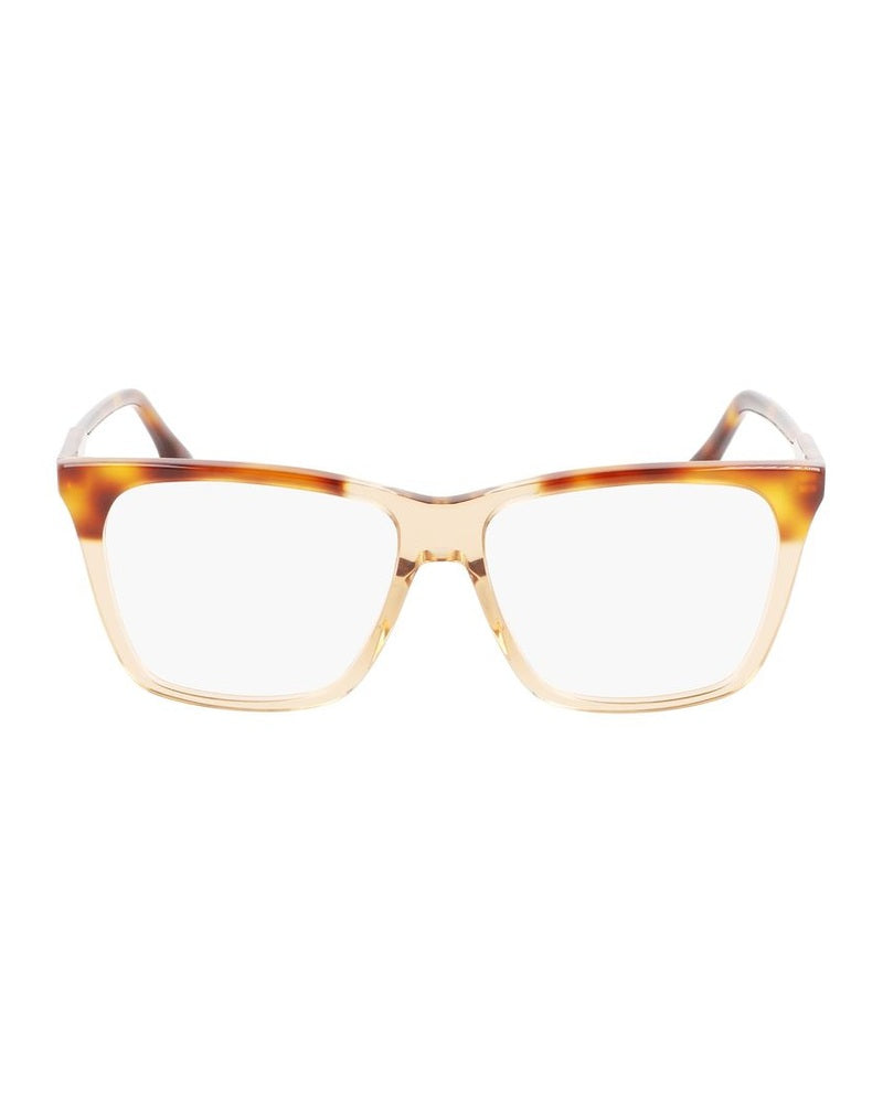 Victoria Beckham Brown Acetate Frame Eyeglasses