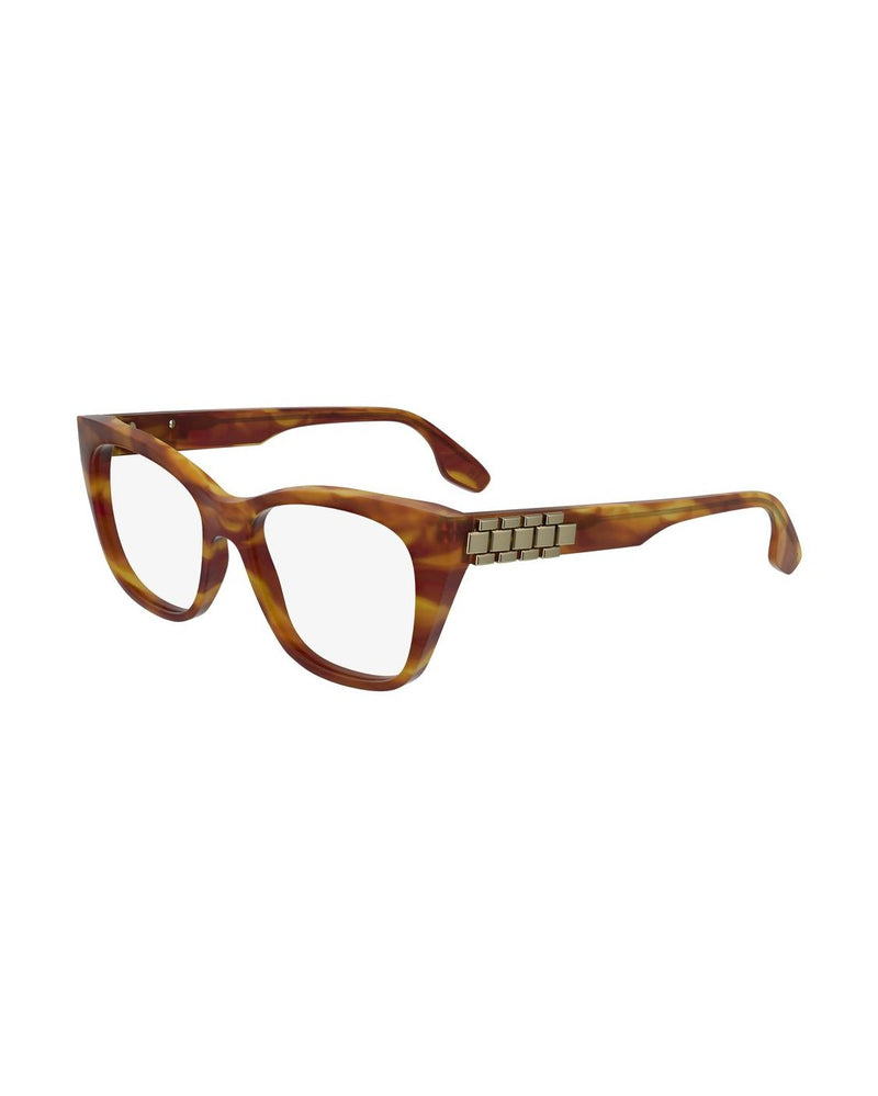 Victoria Beckham Brown Acetate Optical Frame Glam Steals