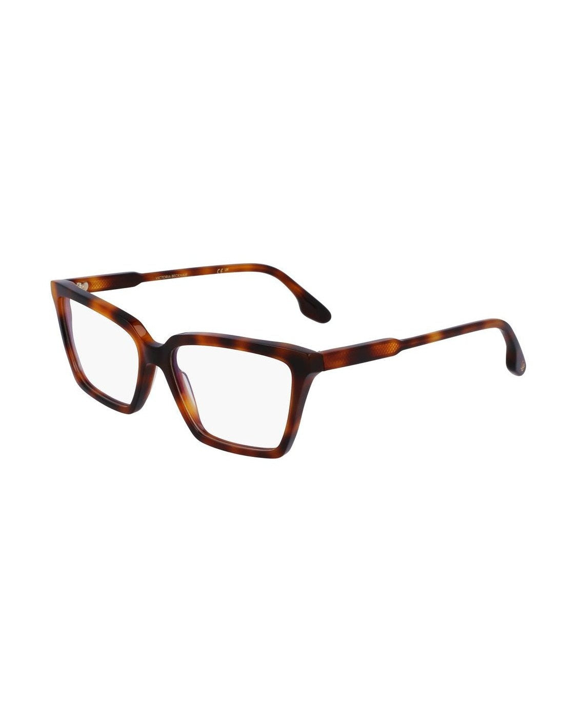Victoria Beckham Brown Acetate Optical Frame Eyeglasses