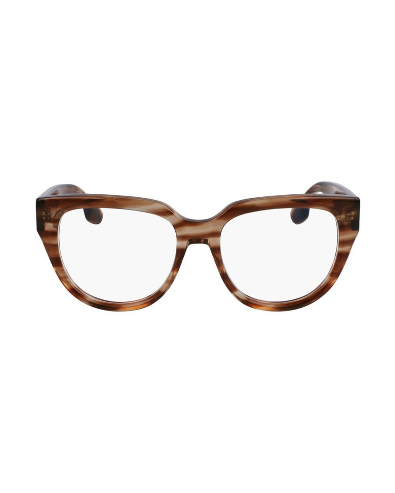 Victoria Beckham Brown Acetate Optical Frame Glam Steals