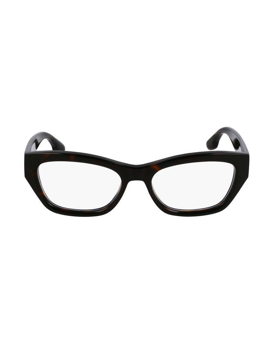Victoria Beckham Brown Acetate Optical Frame Glam Steals