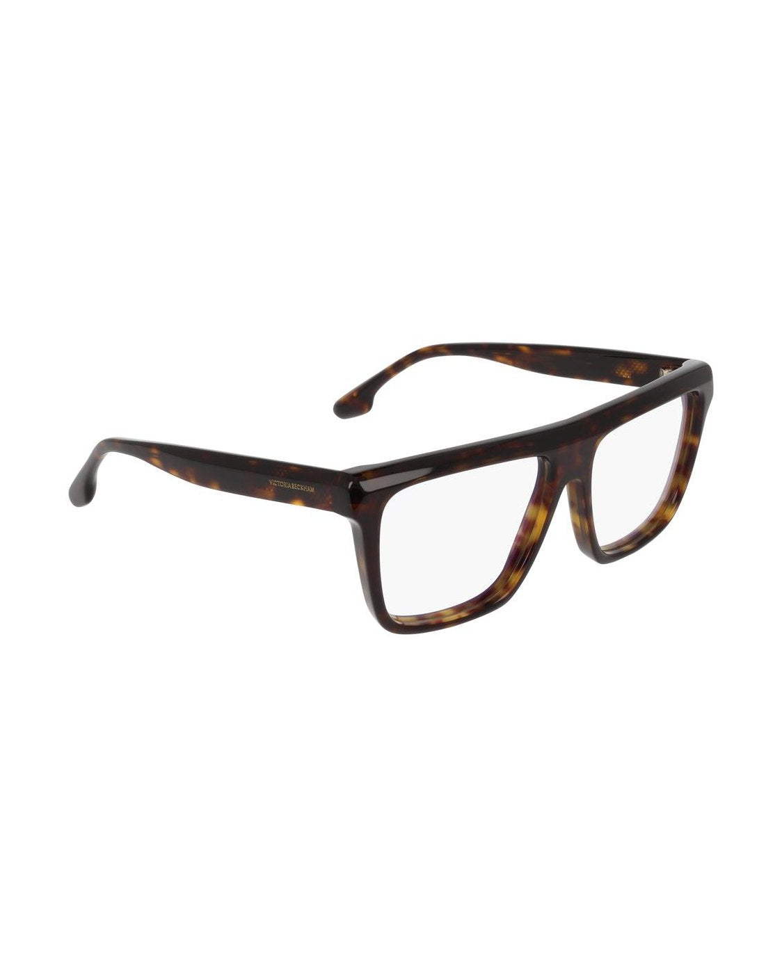 Victoria Beckham Brown Acetate Optical Frame Eyeglasses