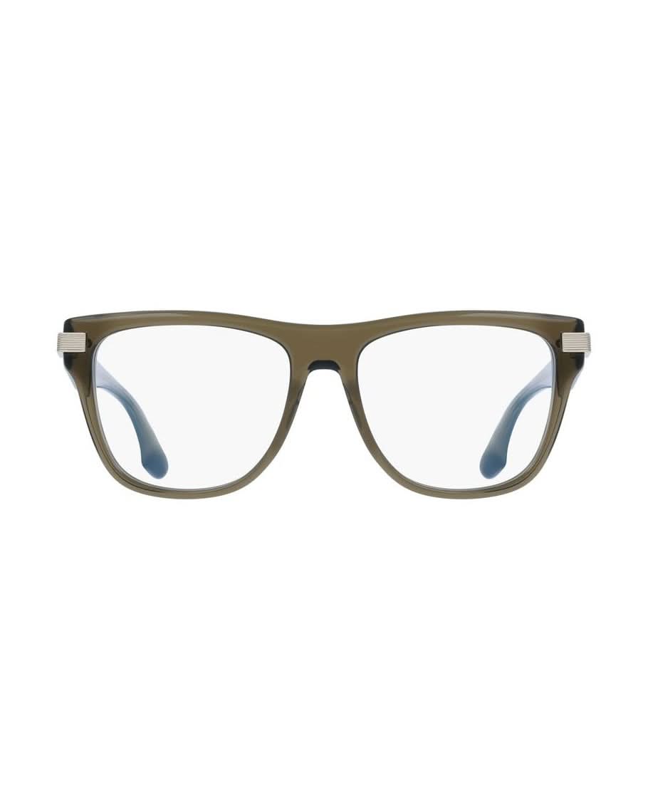 Victoria Beckham Brown Acetate Optical Frame Eyeglasses
