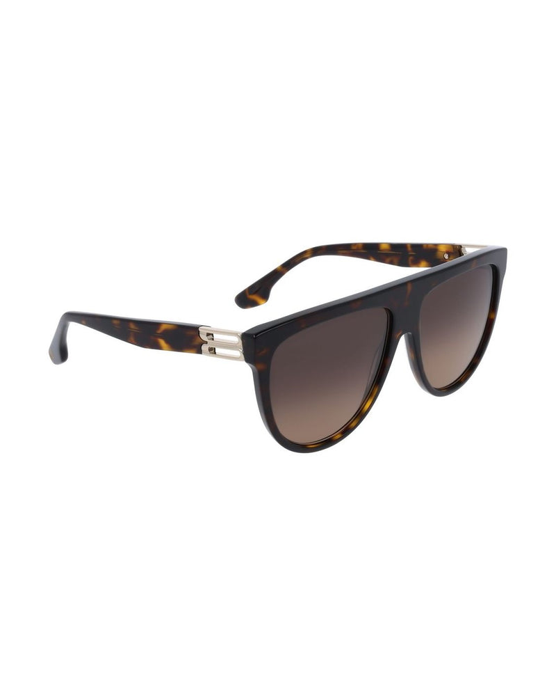 Victoria Beckham Brown Acetate Sunglasses Glam Steals