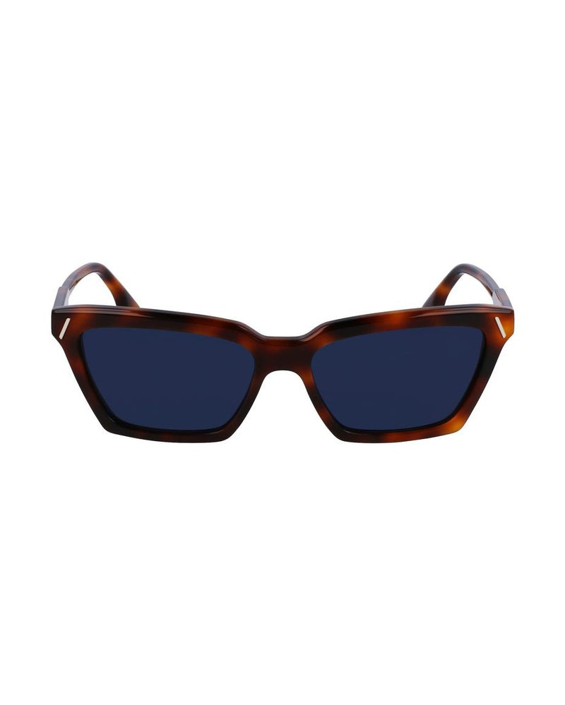 Victoria Beckham Brown Acetate Sunglasses Sunglasses