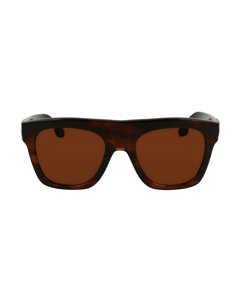 Victoria Beckham Brown Acetate Sunglasses Sunglasses