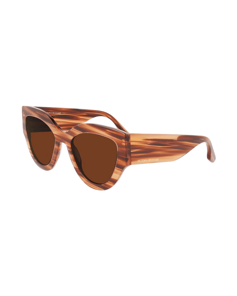 Victoria Beckham Brown Acetate Sunglasses Sunglasses
